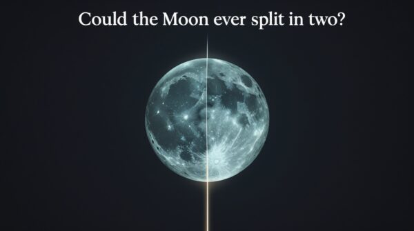 Could the Moon Ever Split in Two?
